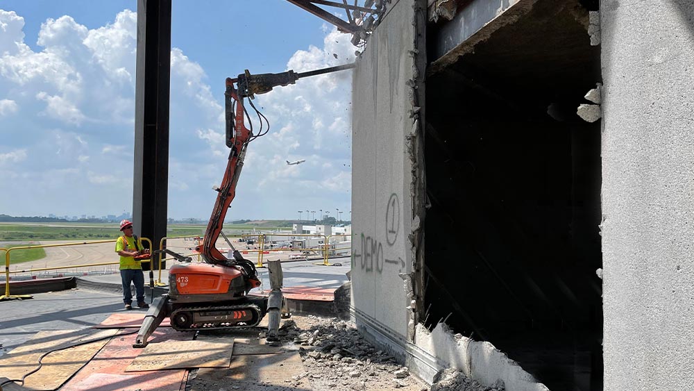 Nashville International Airport (BNA) demolition photo 1