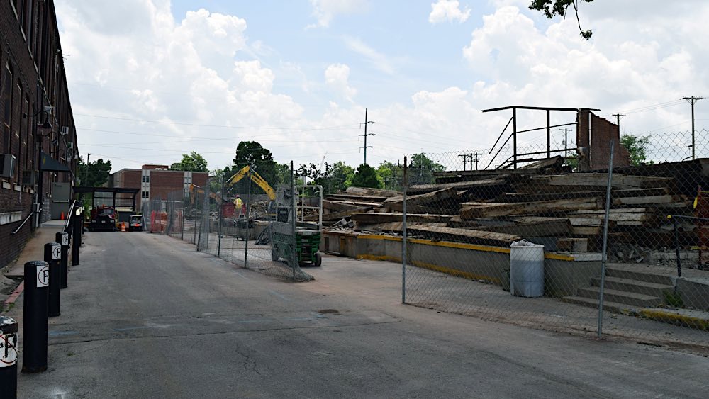 University of Kentucky, Scott Street demolition photo 2