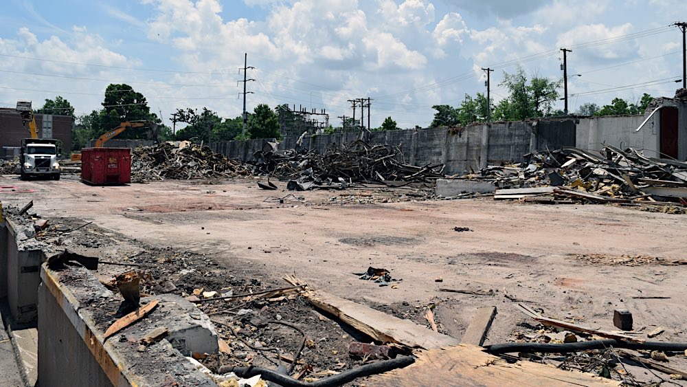University of Kentucky, Scott Street demolition photo 3