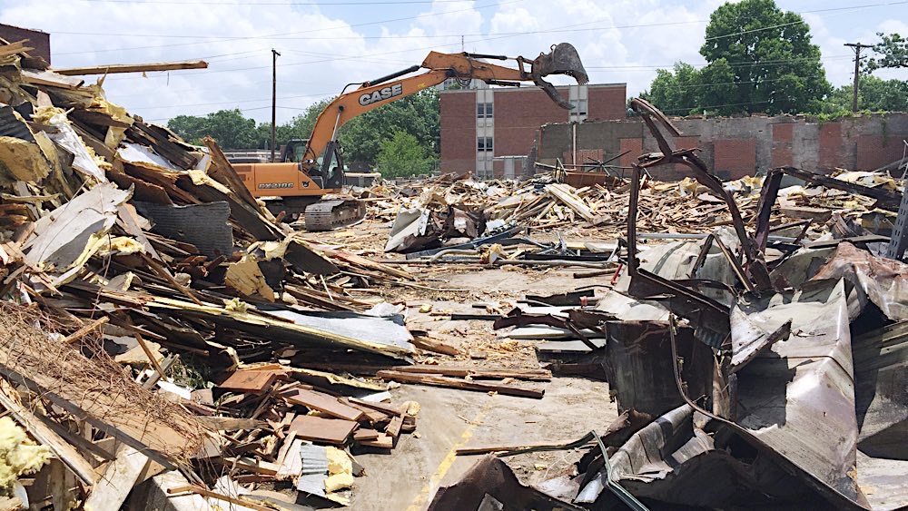 University of Kentucky, Scott Street demolition photo 4