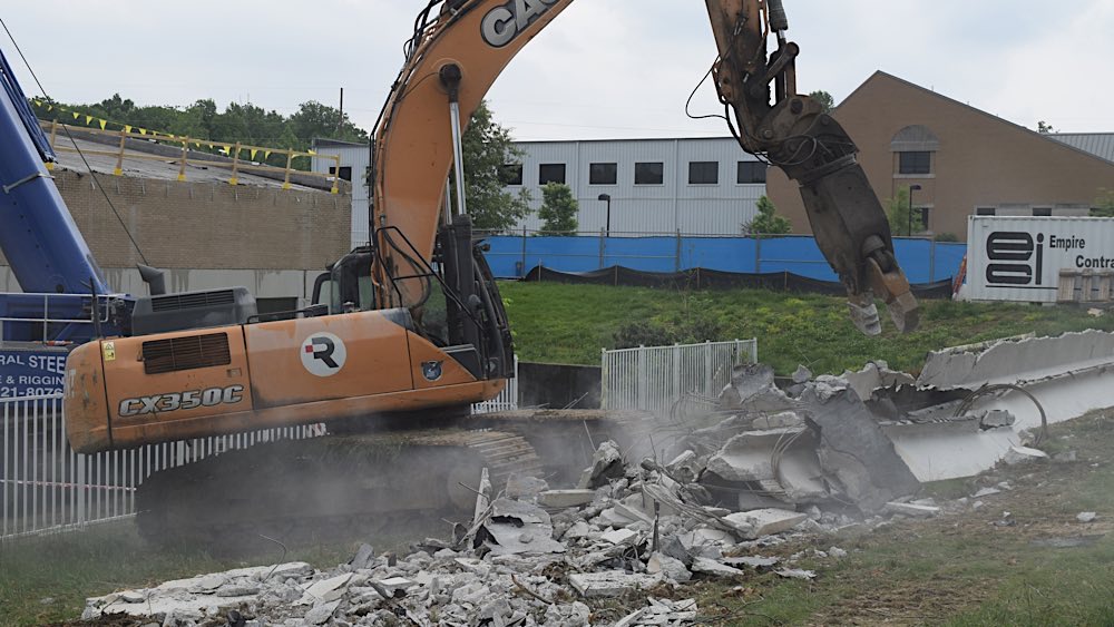 USI Arena demolition photo 7