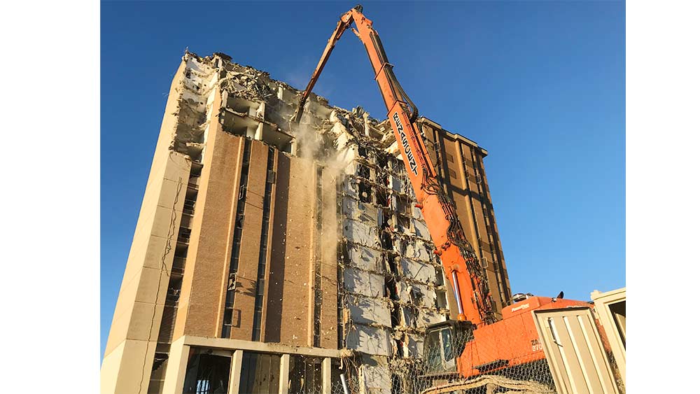 UT Knoxville, Morrill Hall demolition photo 9