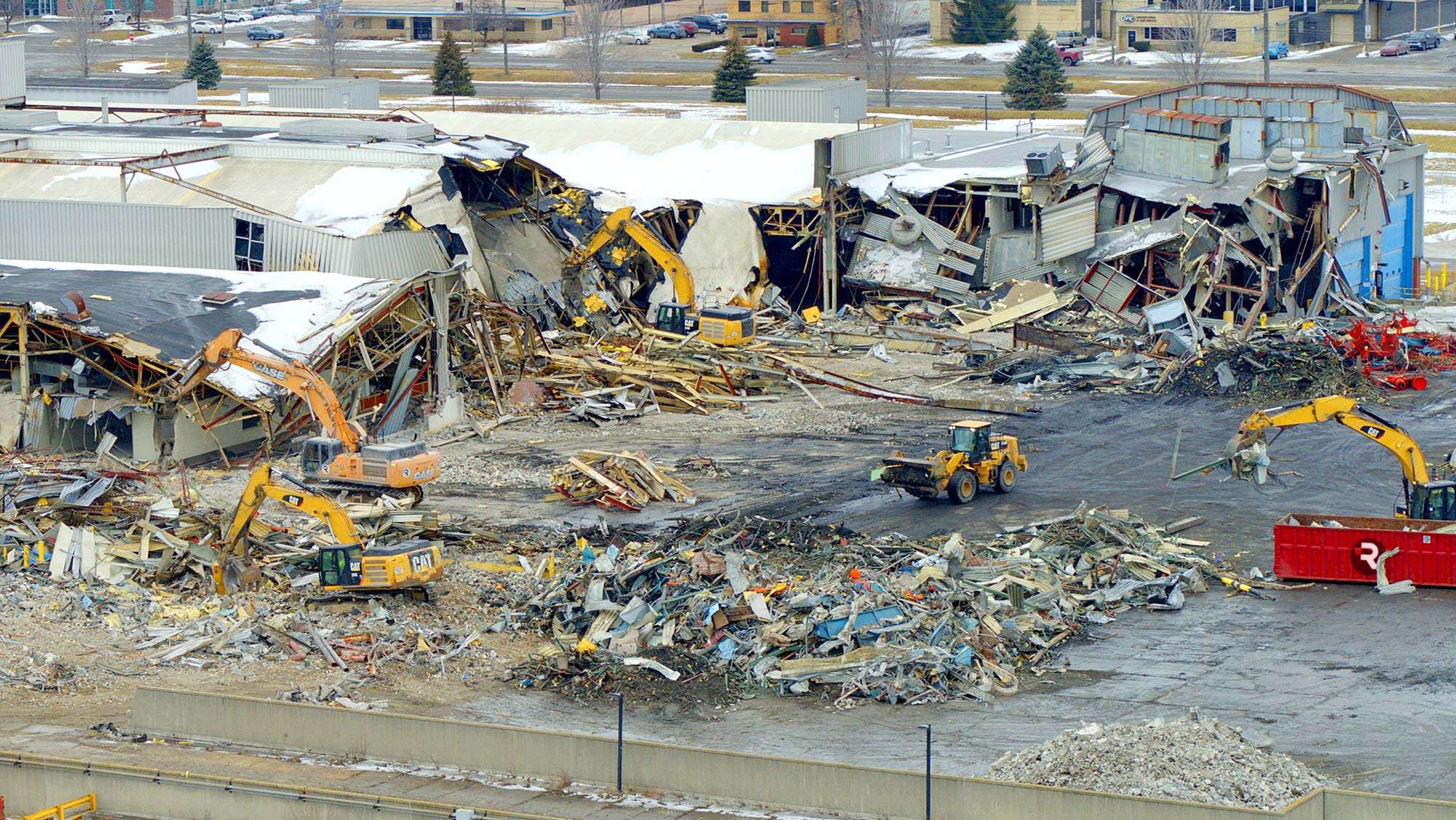 General Motors Warren Transmission Facility demolition photo 1