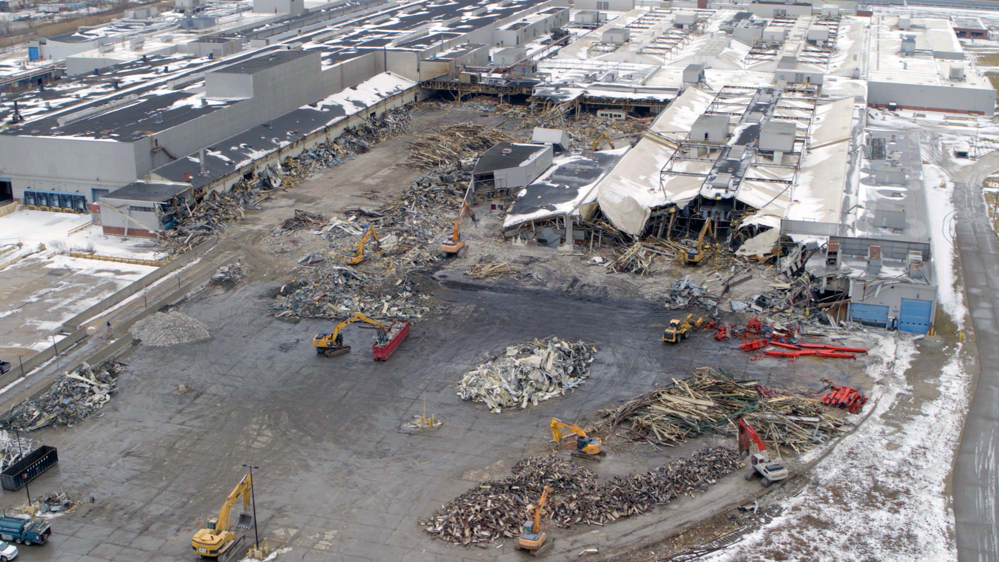 General Motors Warren Transmission Facility demolition photo 5