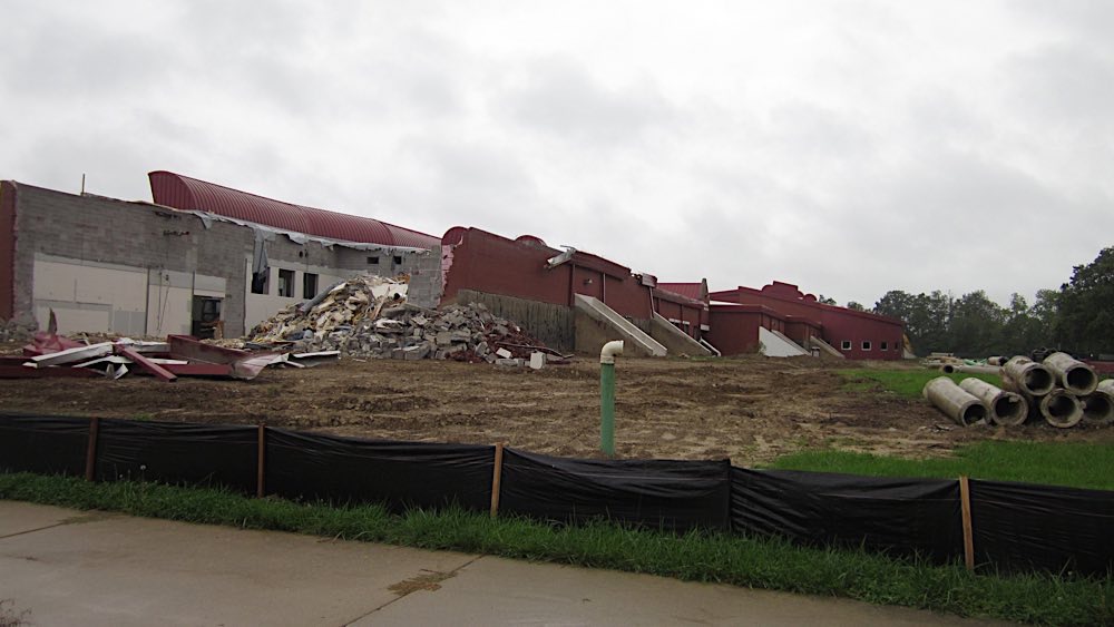 Pike Township School demolition photo 4