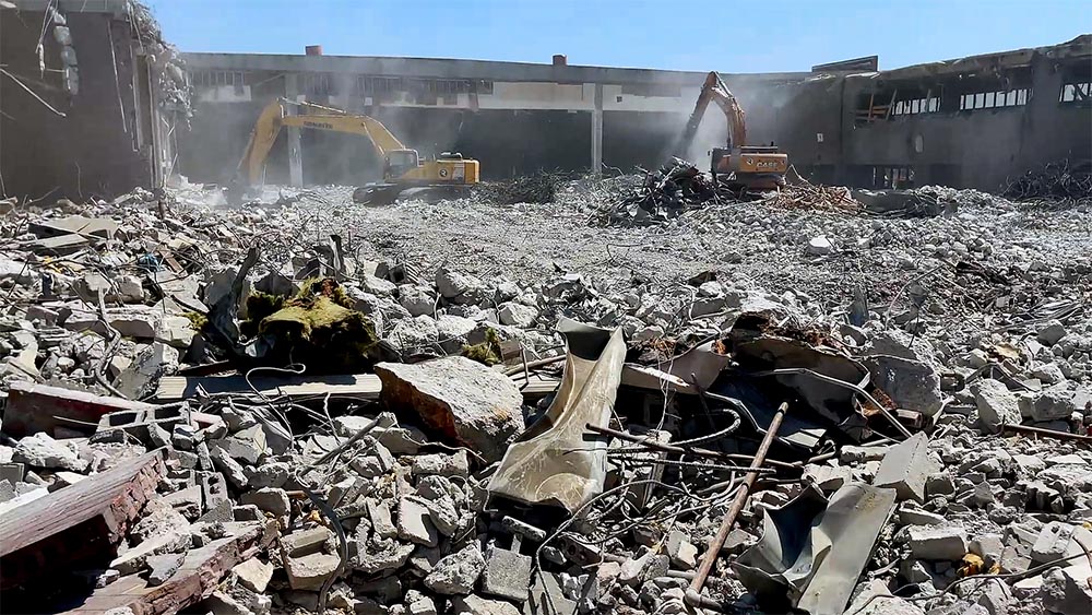 Sheraton Hotel Complex demolition photo 11
