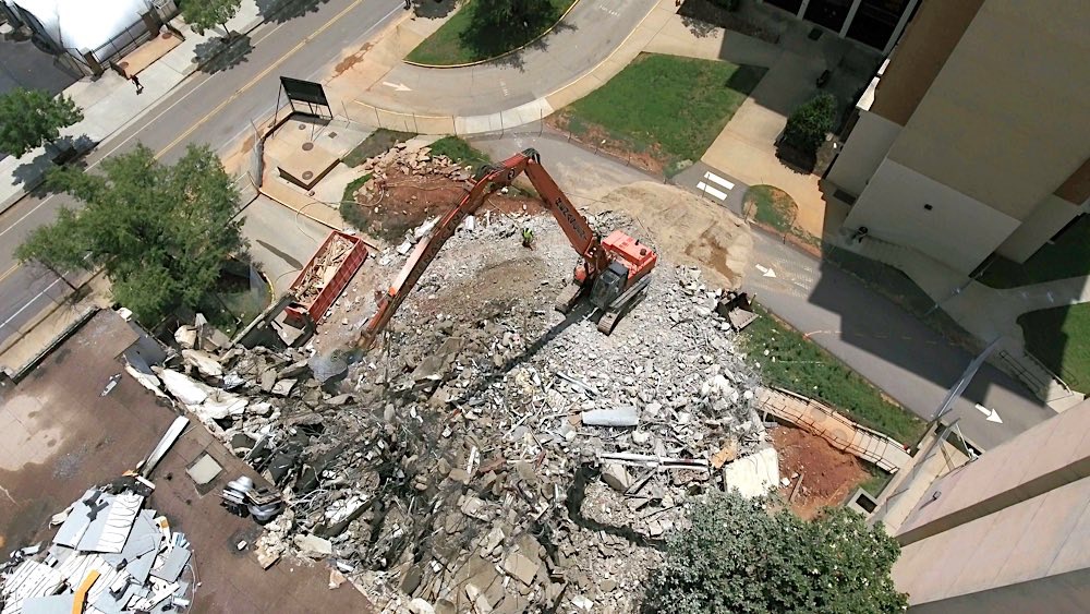 UT Humes Hall demolition photo 8